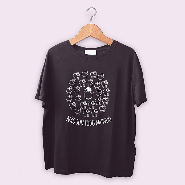 Camiseta Não sou todo mundo