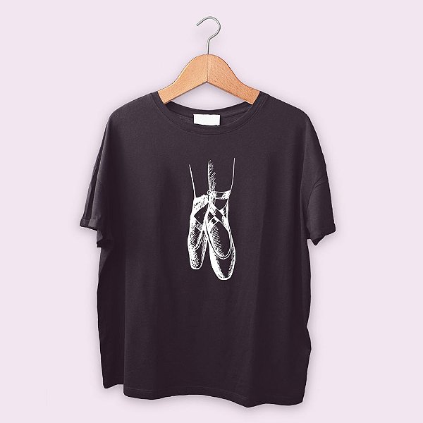 Camiseta Sapatilha de Ballet