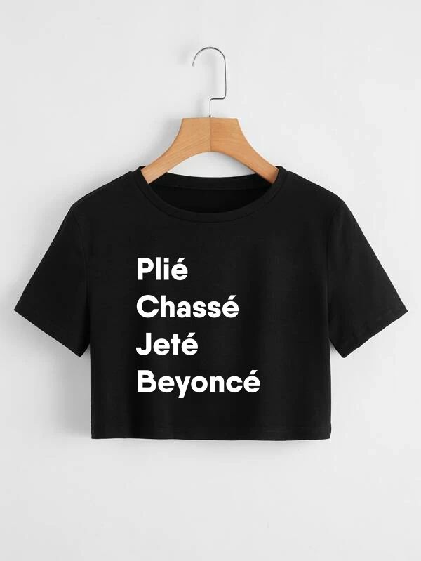 Cropped Plié Chassé Jeté Beyoncé