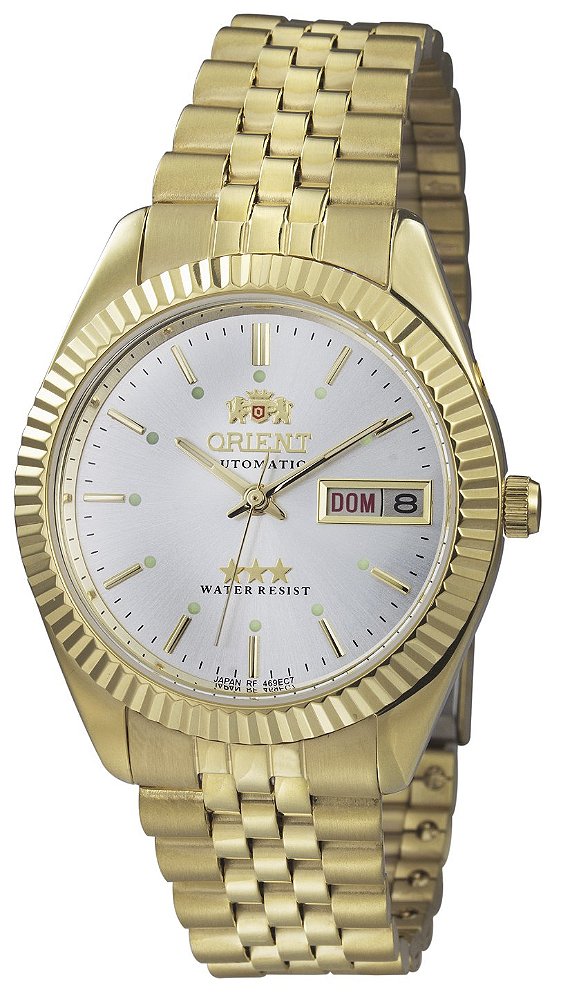 Relógio Orient Automático Dourado 469EC7NH B1KX