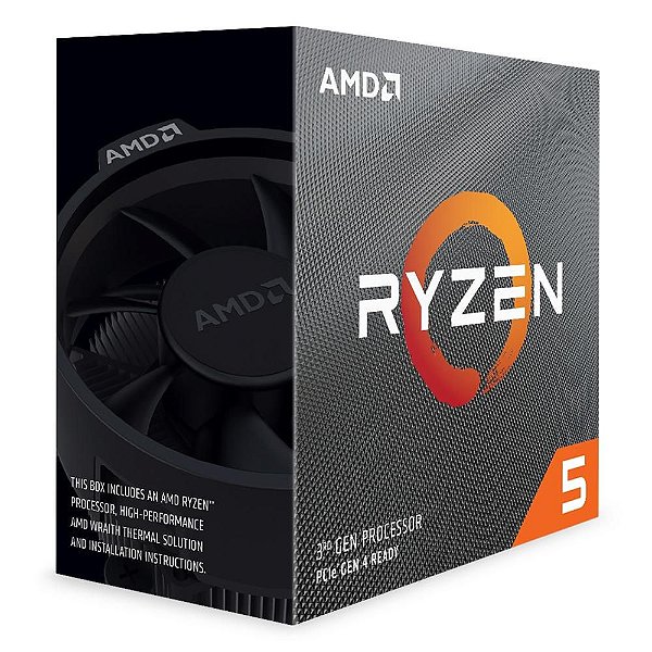 Processador AMD Ryzen 5 3600 Cache 32MB 3.6GHz(4.2GHz Max Turbo) AM4