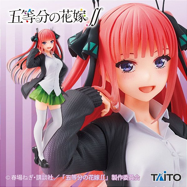 [ESTOQUE] GOTOUBUN NO HANAYOME - QUINTUPLAS - NAKANO NINO - COREFUL FIGURE - SEIFUKU VER.