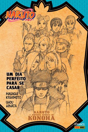 MANGÁ NARUTO - A HISTORIA SECRETA DE KONOHA (LACRADO)