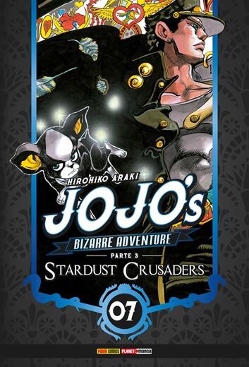 MANGÁ JOJO'S BIZARRE ADVENTURE - 07 - PARTE 03: STARDUST CRUSADERS (LACRADO)