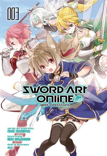 MANGÁ SWORD ART ONLINE GIRLS OPERATION N.3 (LACRADO)