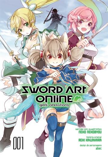 MANGÁ SWORD ART ONLINE GIRLS OPERATION N.1 (LACRADO)