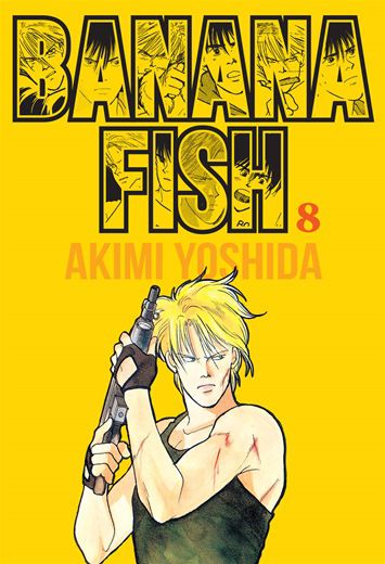 MANGÁ BANANA FISH - 08 (LACRADO)