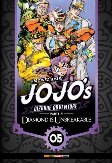 MANGÁ JOJOS BIZARRE ADVENTURES VOL 5 PARTE 04 DIAMOND IS UNBREAKABLE - PANINI - LACRADO