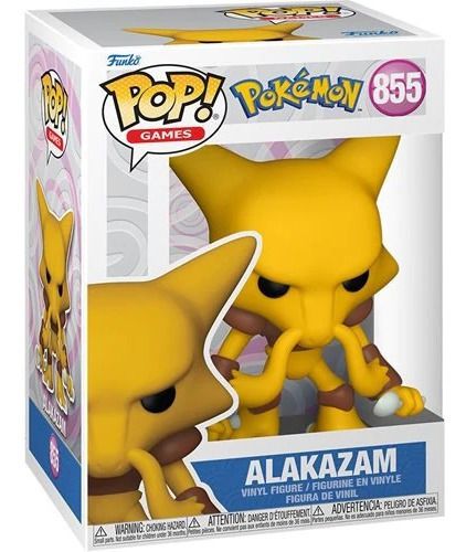 [ESTOQUE] POP FUNKO 855 ALAKAZAM POKEMON