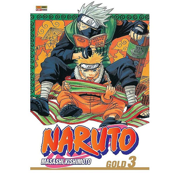 MANGÁ NARUTO GOLD VOL 03 - PANINI - LACRADO