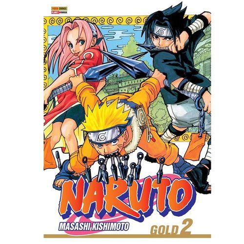 MANGÁ NARUTO GOLD VOL 02 - PANINI - LACRADO