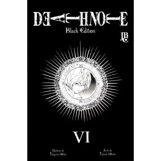 MANGÁ DEATH NOTE - BLACK EDITION - VOL 6 - JBC - LACRADO