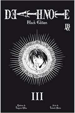 MANGÁ DEATH NOTE - BLACK EDITION - VOL 3 - JBC - LACRADO