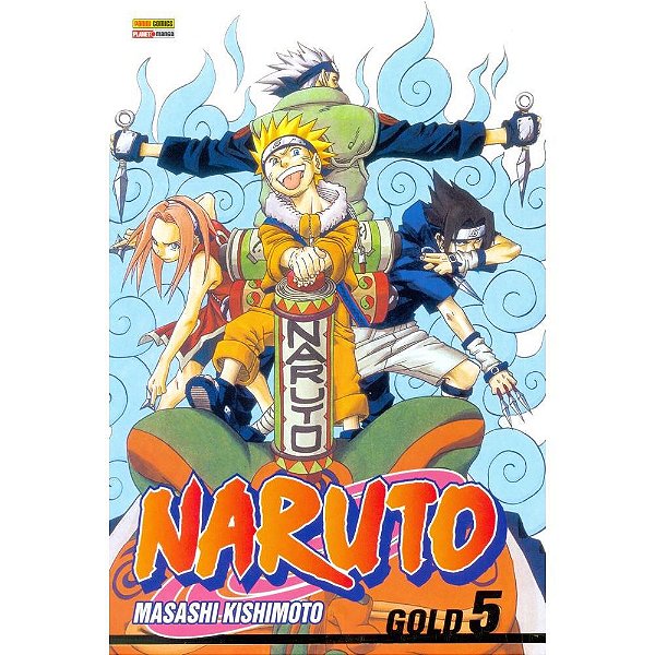 MANGÁ NARUTO GOLD VOL 5 - PANINI - LACRADO