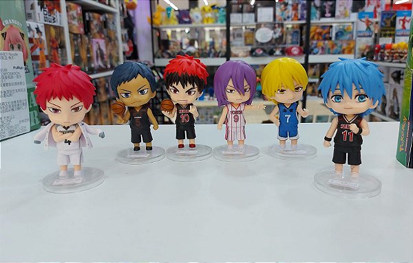 [ESTOQUE] PACK KUROKO NO BASKET - 6 PEÇAS