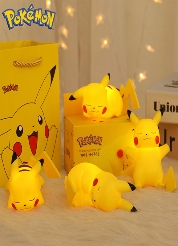 PIKACHU - LUMINARIA - 3 MODELOS DIFERENTES