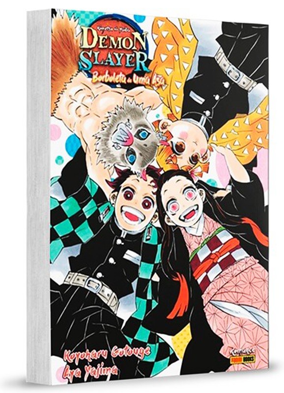 MANGÁ DEMON SLAYER - BORBOLETA DE UMA ASA - LACRADO