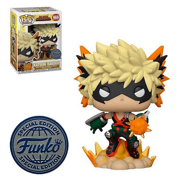 [ESTOQUE] POP FUNKO 969 BAKUGOU W/EXPLOSION MY HERO ACADEMIA