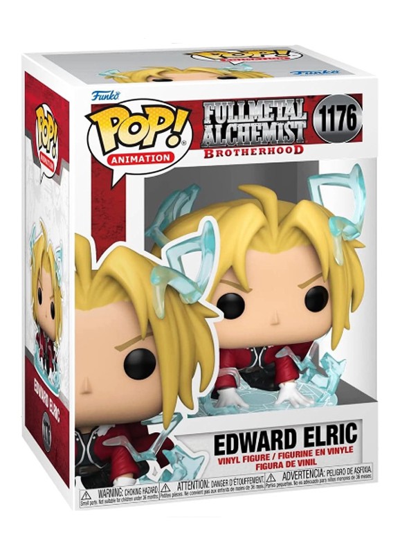 [ESTOQUE] POP FUNKO 1176 EDWARD W/ENERGY - FULLMETAL ALCHEMIST