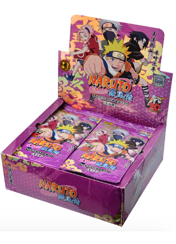 [ESTOQUE] BOX LACRADA - CARD NARUTO - (COLEÇÃO T2W6)