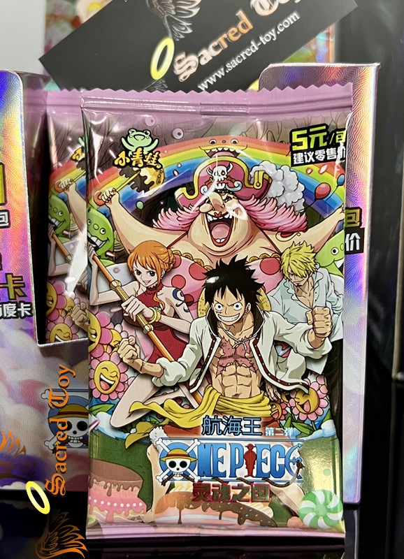 [ESTOQUE] CARD ONE PIECE - PREMIUM - BOOSTER ROSA