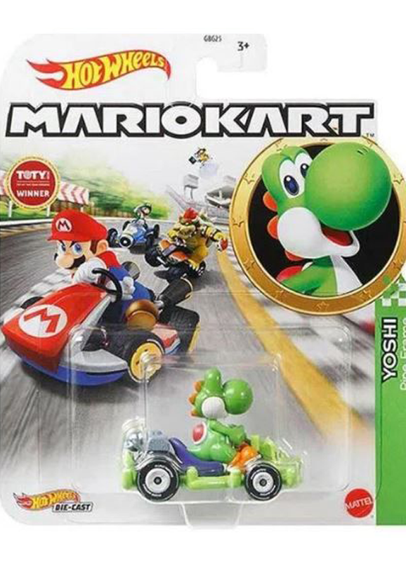 [ESTOQUE] HOT WHEELS MARIO KART GAME YOSHI