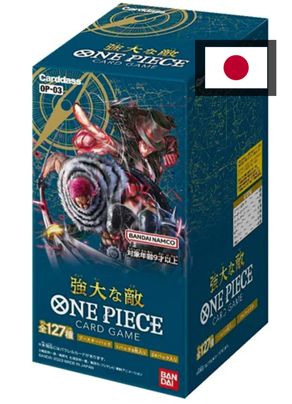 [ESTOQUE] BOOSTER BOX ONE PIECE TCG PILLARS OF STRENGHT OP 03 (VERSÃO JAPONESA)