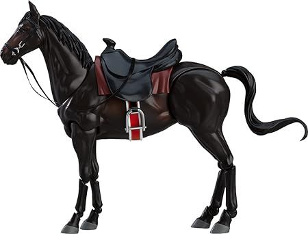 [RSERVA] FIGMA (#490C) - HORSE - VER. 2, DARK BAY (BLACK DEER HAIR)