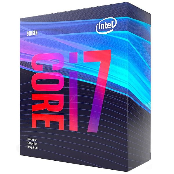 Processador Intel Core i7-9700F Coffee Lake, Cache 12MB, 3.0GHz (4.7GHz Max Turbo), LGA 1151 - BX80684i79700F