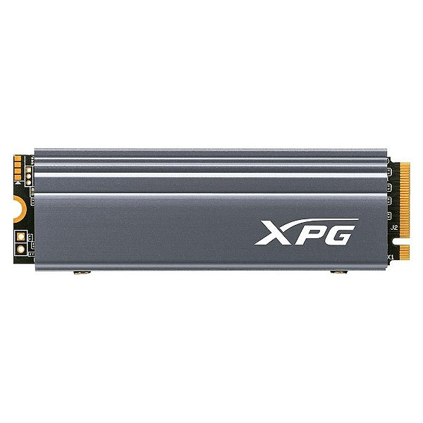 SSD XPG GAMMIX S70, 1TB, M.2 PCIe, Heatsink, Leituras: 7400Mb/s e Gravações 5500Mb/s - AGAMMIXS70-1T-C