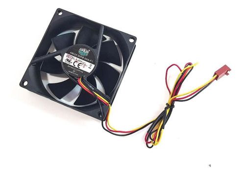 Ventoinha 80x80x25mm 12v 3000rpm Cooler Master