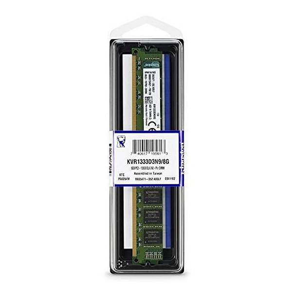 Memória PC 8 GB DDR3 1600 Kingston KVR16N11/8