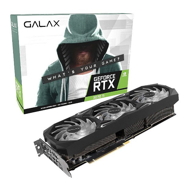 Placa de vídeo Galax GeForce RTX 3070 Ti SG 1-Click 8GB GDDR6X 256BITS 37ISM6MD4BSG