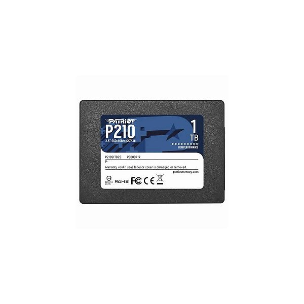 SSD 1TB P210 SATA 3 PATRIOT - P210S1TB25