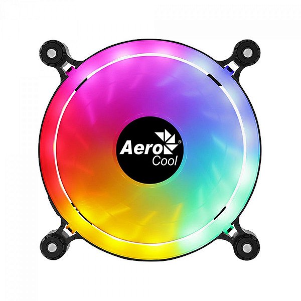 Cooler para Gabinete Aerocool Spectro 12 FRGB, 120mm