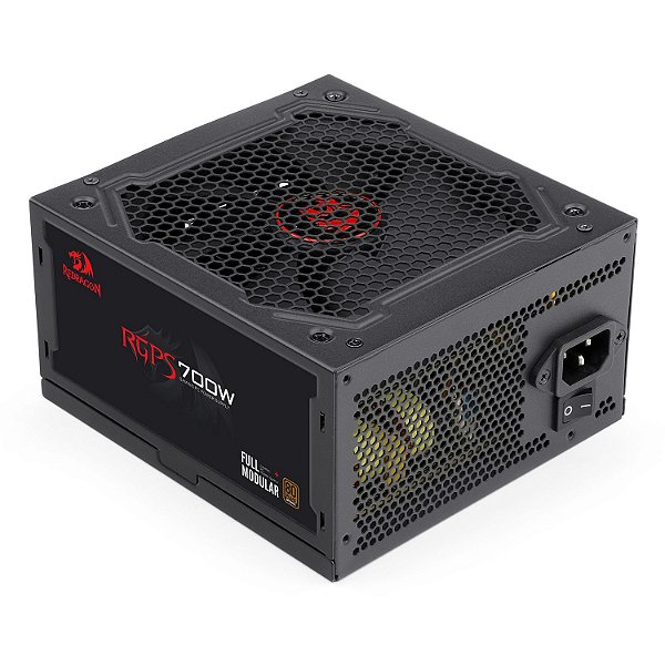 Fonte 750w Full Modular 80 Plus Gold Redragon-RGPS-750W