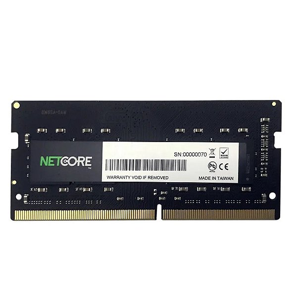Memória para Notebook NetCore 8GB DDR4 2400mhz