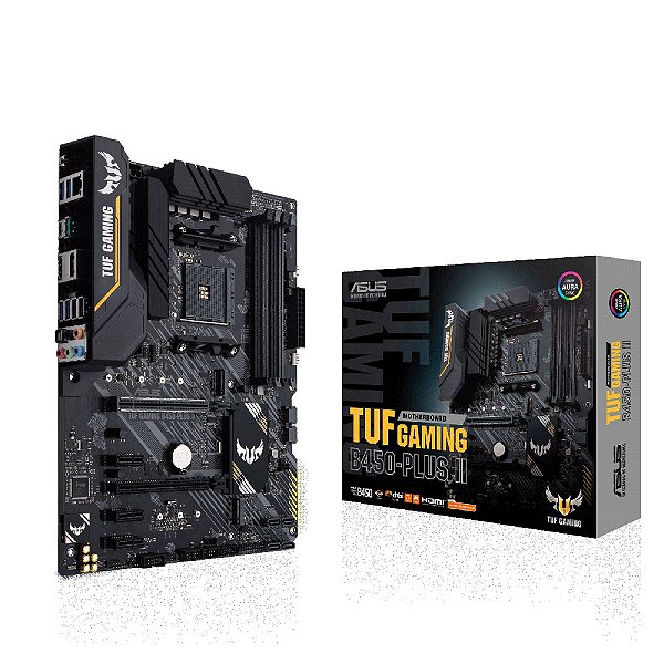 Placa Mãe Asus TUF Gaming B450-Plus II, Chipset B450, AMD AM4, ATX, DDR4