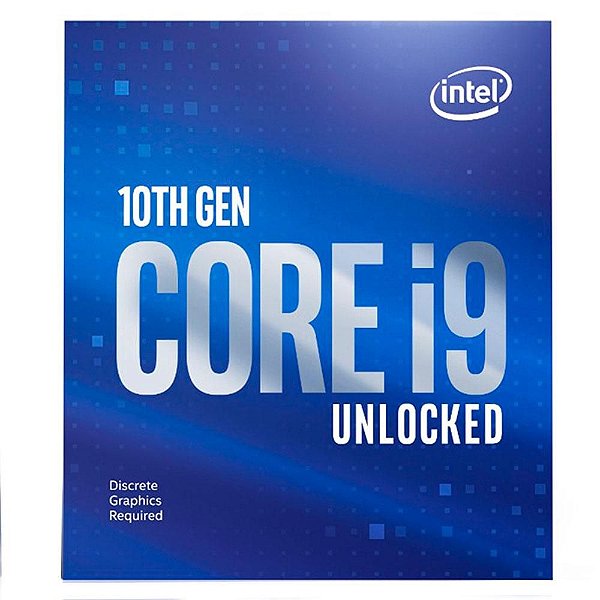 Processador Intel Core i9-10900KF, Cache 20MB, 3.7GHz (5.3GHz Max Turbo), LGA 1200 - BX8070110900KF