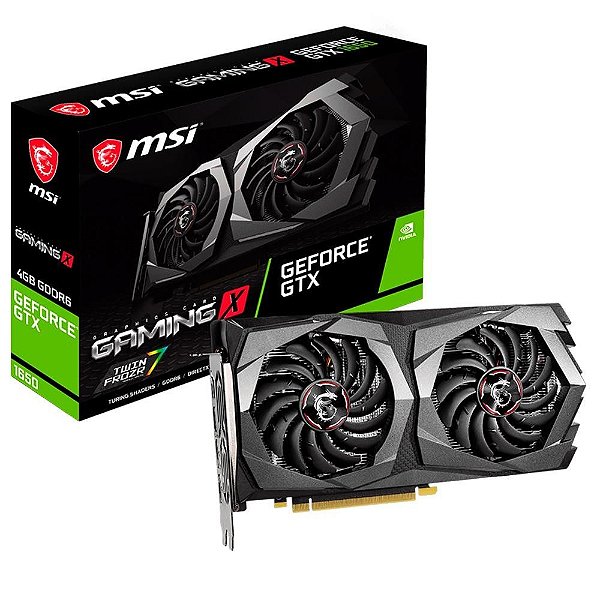 PLACA DE VÍDEO MSI NVIDIA GEFORCE GTX 1650 D6 GAMING X OCV1 EDITION, 4GB, GDDR6