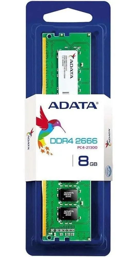 MEMORIA ADATA 8GB DDR4 2666MHZ - DESKTOP - AD4U26668G19-SGN