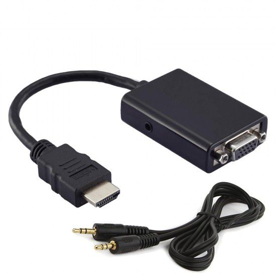 ADAPTADOR DE HDMI PARA VGA-HEDMAX