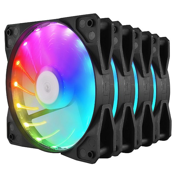 Kit Cooler Fan Evus FK-12R RGB