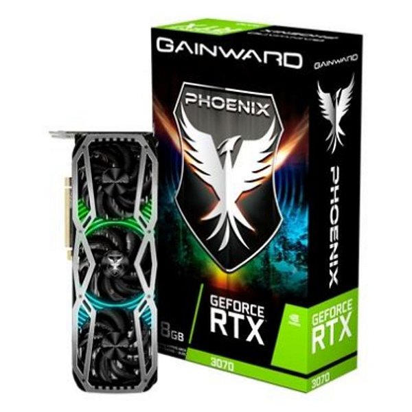 Placa de Vídeo Gainward NVIDIA GeForce RTX3070 Phoenix, 8GB, GDDR6