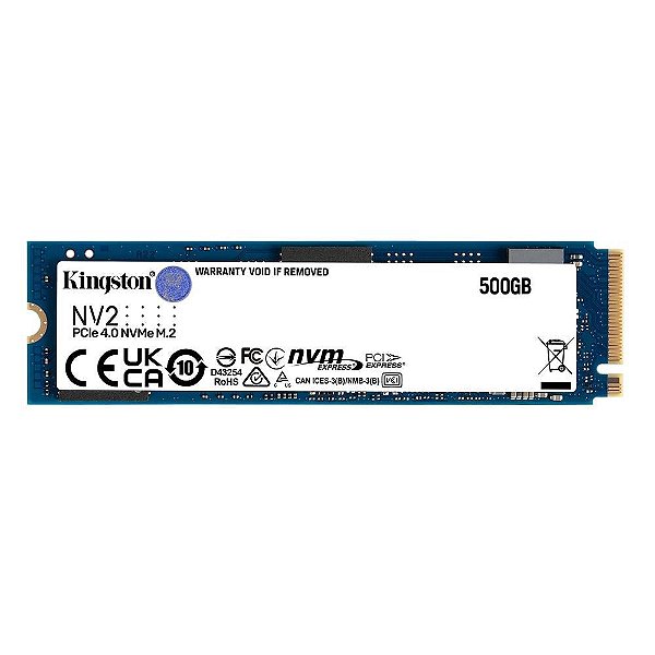 SSD 500 GB Kingston NV2, M.2 2280 PCIe, NVMe-SNV2S/500G