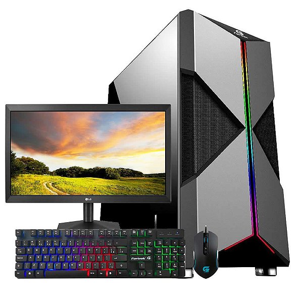 Computador Líder Home Completo, Intel Core I5 3470, 8GB DDR3, SSD 480GB, Nvidia Geforce GTX 1650 4GB