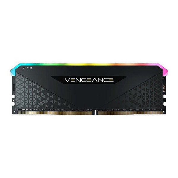 Memória DDR4 Corsair Vengeance RGB RS, 16GB, 3600MHz, Black