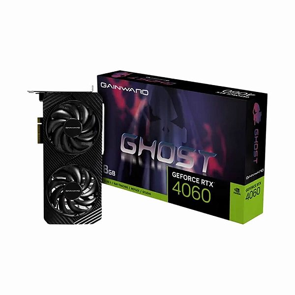 Placa De Vídeo Rtx4060 8gb Ghost Gddr6 128bits Gainward