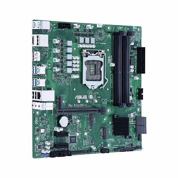 Placa Mãe ASUS Pro B560M-C CSM Socket LGA 1200 / DDR4