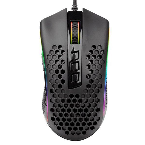 Mouse Gamer Redragon Storm Elite, RGB, 8 Botões, 16000 DPI - M988-RGB